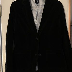 Awesome black velvet blazer. Great condition
